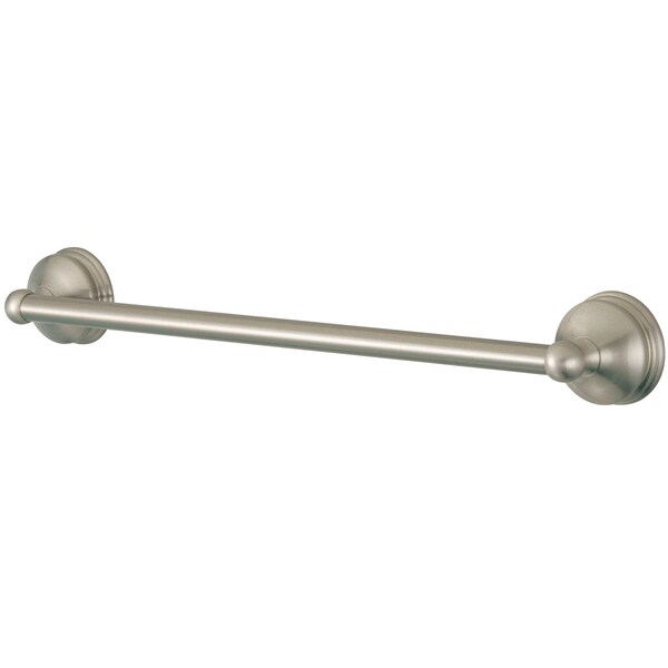 Vintage 18" Towel Bar, Brushed Nickel